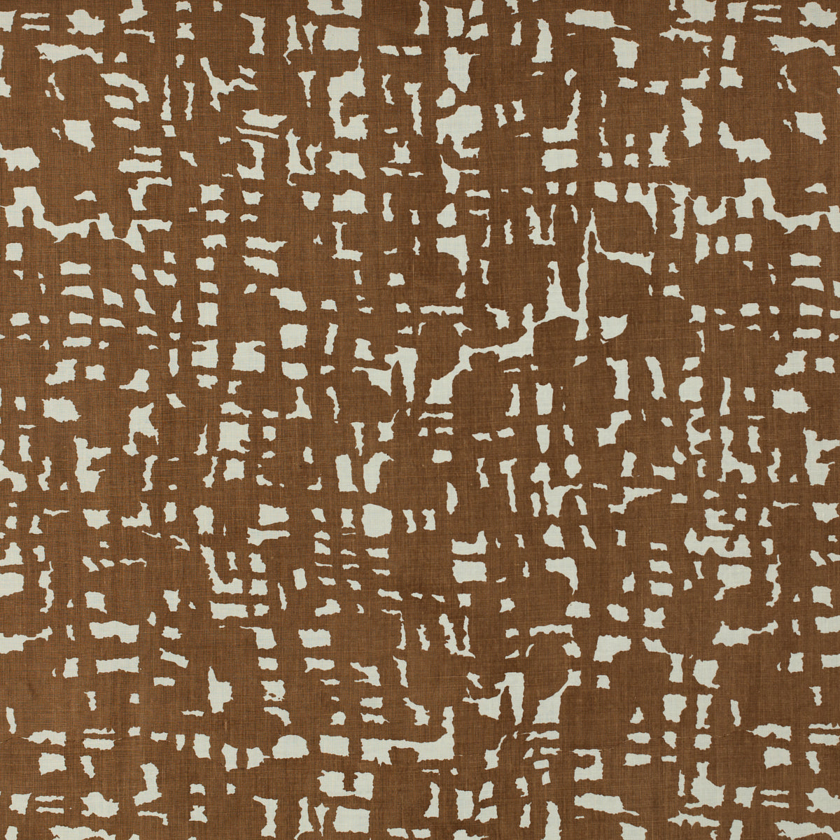 SCHUMACHER  RAOUL TEXTILES HUGO PRINTS PRINTS TOBACCO   - 552V62