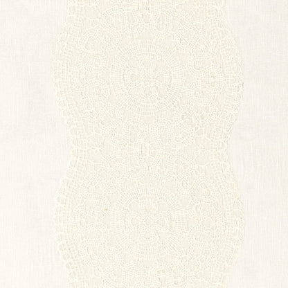 SCHUMACHER  ESSENTIALS: SHEERS & CASEMENTS ALECON EMBROIDERED SHEER   Ivory   - 55420