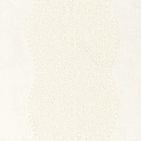 SCHUMACHER  ESSENTIALS: SHEERS & CASEMENTS ALECON EMBROIDERED SHEER   Ivory   - 55420