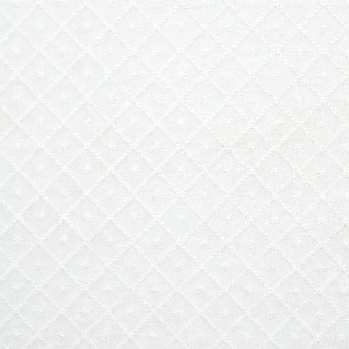 SCHUMACHER  RADIANCE SHEERS & CASEMENTS Isabella Sheer Embroidery EMBROIDERIES,SHEERS & CASEMENTS EMBROIDERIES,SHEERS & CASEMENTS IVORY   - 55550