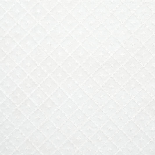 SCHUMACHER  RADIANCE SHEERS & CASEMENTS Isabella Sheer Embroidery EMBROIDERIES,SHEERS & CASEMENTS EMBROIDERIES,SHEERS & CASEMENTS IVORY   - 55550