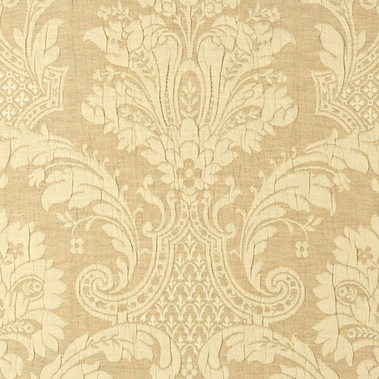 SCHUMACHER  PALAZZO GENOA DAMASK PATTERN WOVENS PATTERN WOVENS ANTELOPE   - 55613