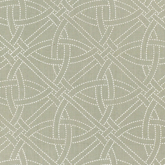 SCHUMACHER  CHROMA Durance Embroidery WOVEN WOVEN MINERAL   - 55693