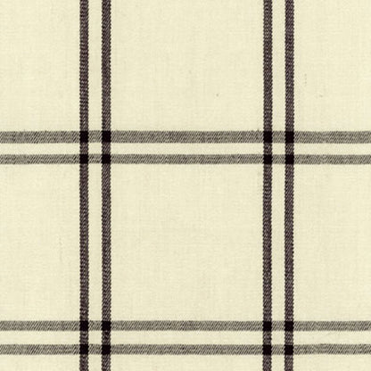 SCHUMACHER  CHROMA LUBERON PLAID PATTERN WOVENS,HIGH PERFORMANCE PATTERN WOVENS,HIGH PERFORMANCE RAVEN   - 55714