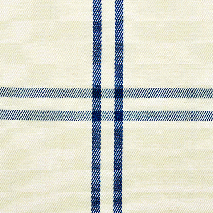 SCHUMACHER FABRIC  NEW TRADITIONAL LUBERON PLAID   BLUE   - 55716
