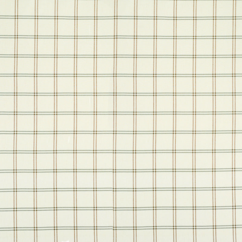 Beige plaid pattern with thin brown lines forming small squares.
