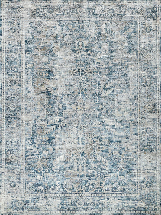 EXQUISITE RUGS   Power Loom/Hand-finished Rectangle    - 5589-8'X10'