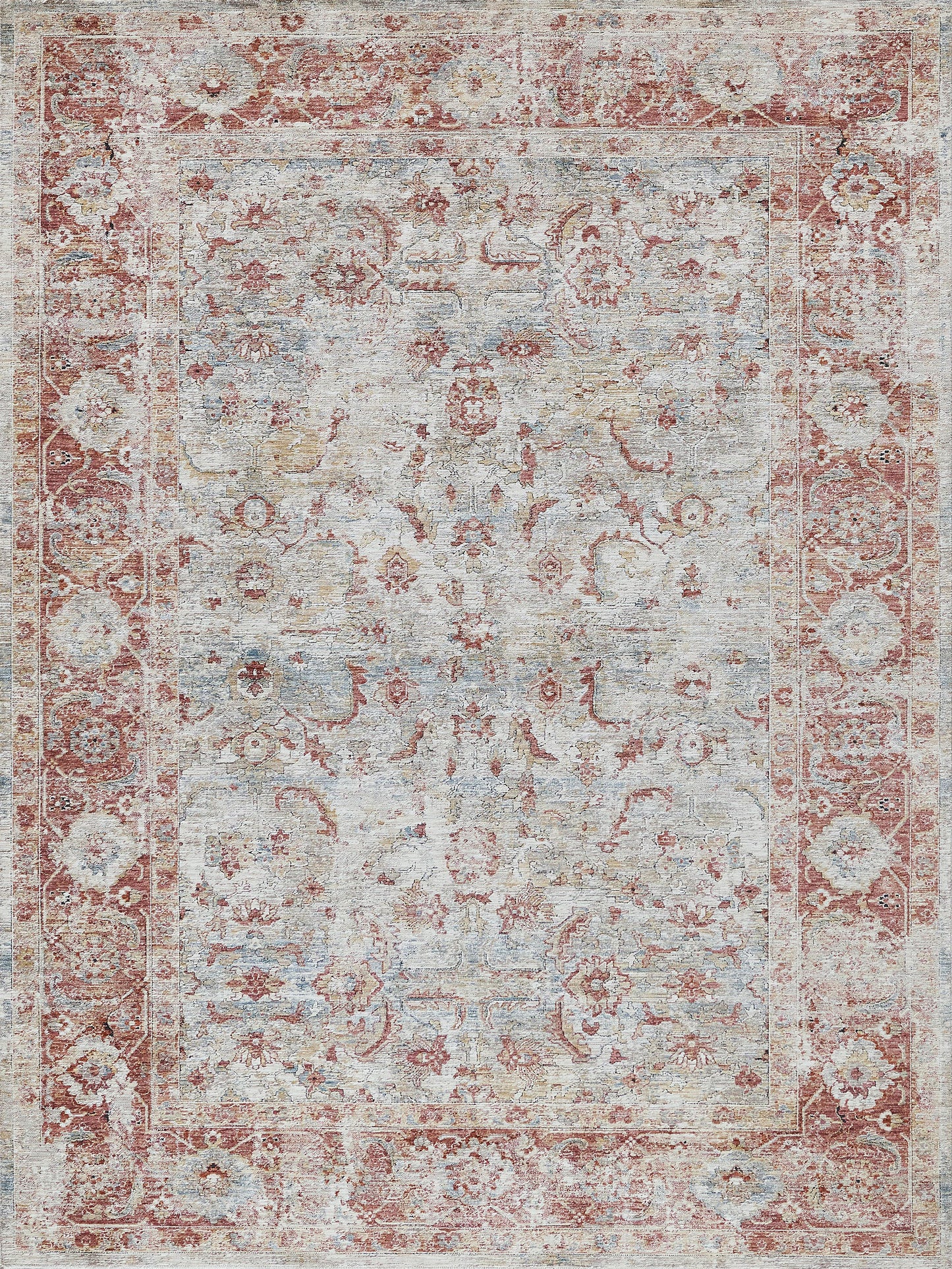 EXQUISITE RUGS   Power Loom/Hand-finished Runner    - 5595-2'6"X12'