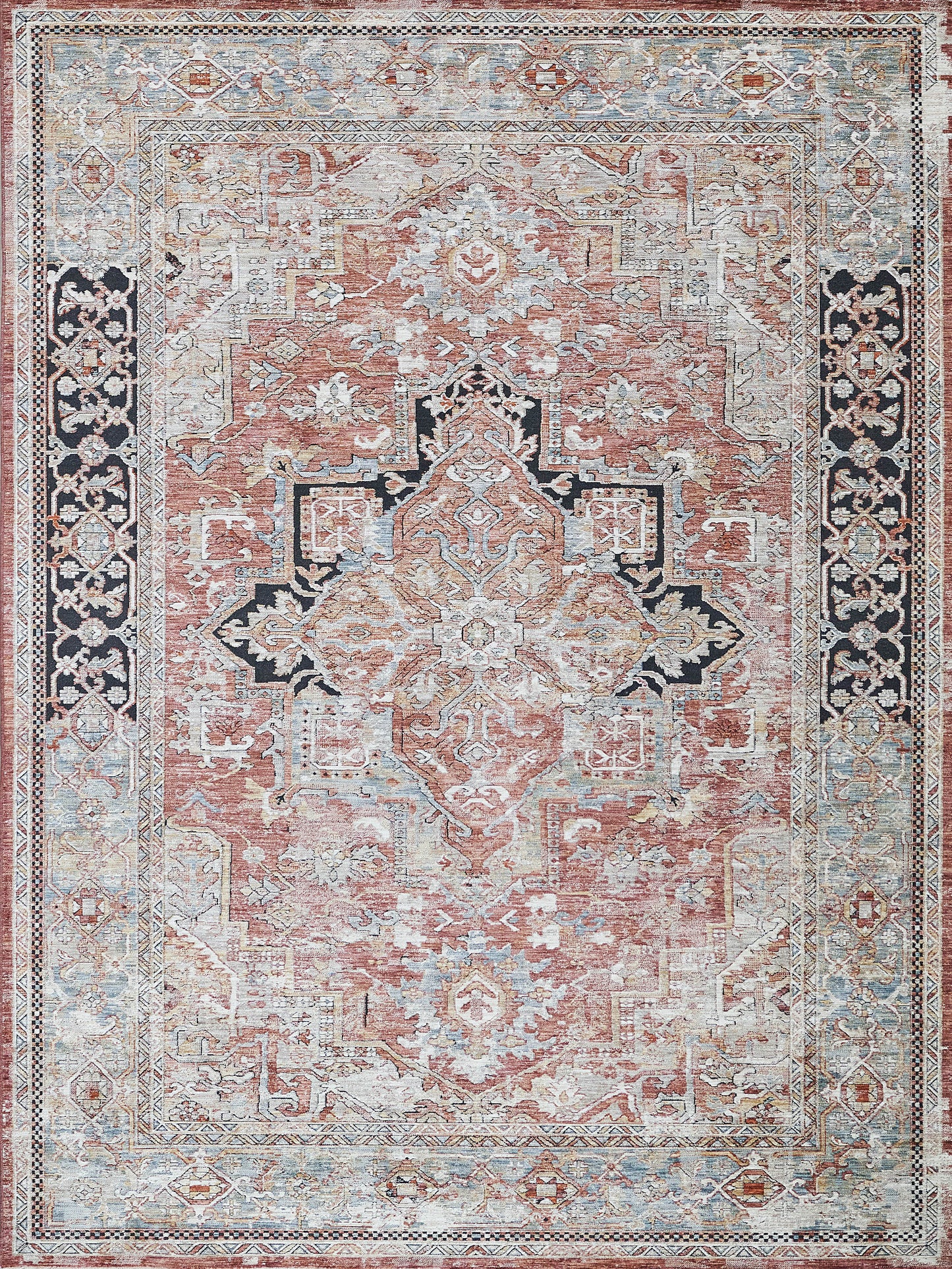 EXQUISITE RUGS   Power Loom/Hand-finished Rectangle    - 5596-12'X15'