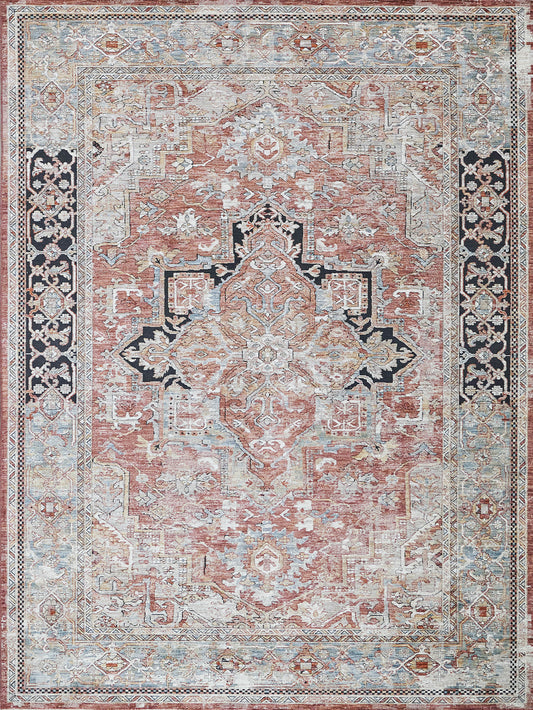 EXQUISITE RUGS   Power Loom/Hand-finished Runner    - 5596-2'6"X12'