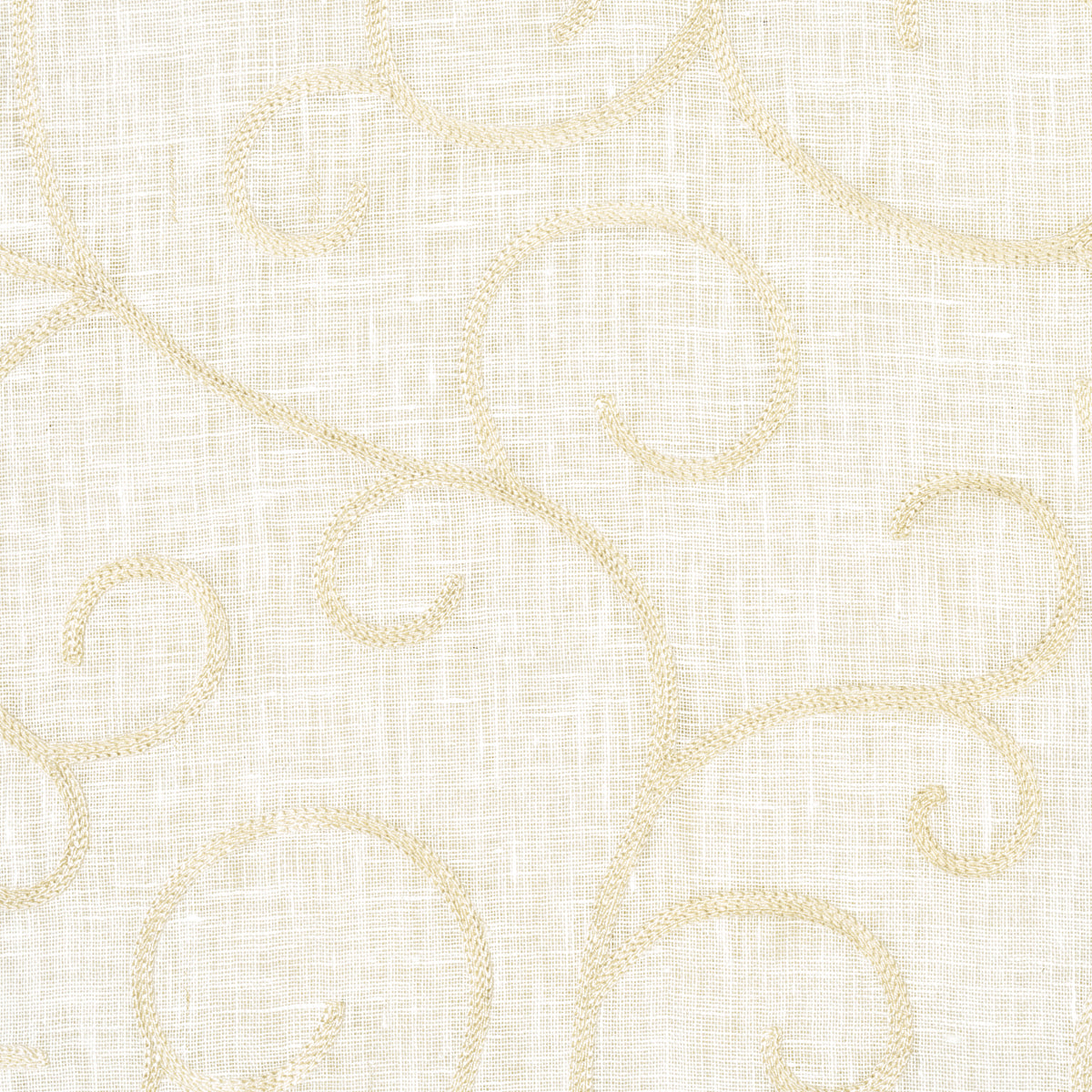 SCHUMACHER  RADIANCE SHEERS ADIA SHEER EMBROIDERY WOVEN WOVEN CREAM   - 55981