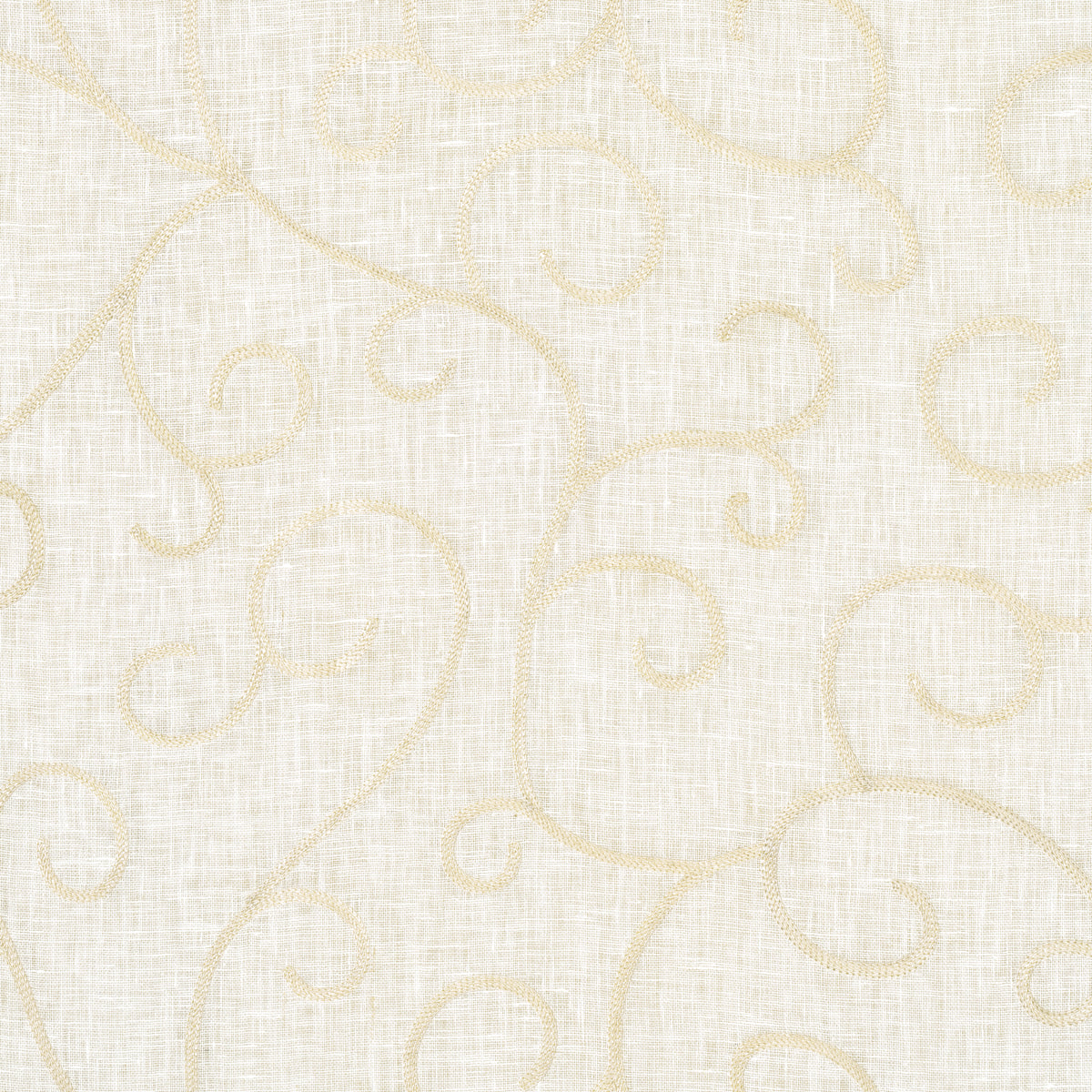 SCHUMACHER  RADIANCE SHEERS ADIA SHEER EMBROIDERY WOVEN WOVEN CREAM   - 55981