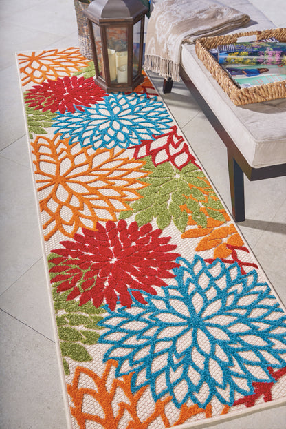 Nourison Rugs Nourison Home   Tropical 8' Runner    - 099446421821