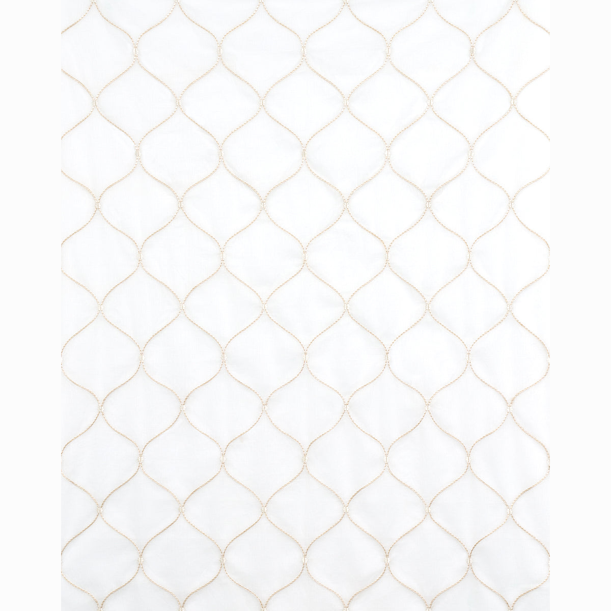 SCHUMACHER  RADIANCE SHEERS CELENA SHEER EMBROIDERY EMBROIDERIES,SHEERS & CASEMENTS EMBROIDERIES,SHEERS & CASEMENTS SAND   - 56000