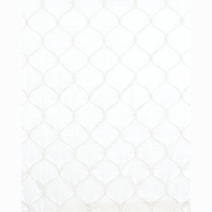 SCHUMACHER  RADIANCE SHEERS CELENA SHEER EMBROIDERY EMBROIDERIES,SHEERS & CASEMENTS EMBROIDERIES,SHEERS & CASEMENTS PEARL   - 56001