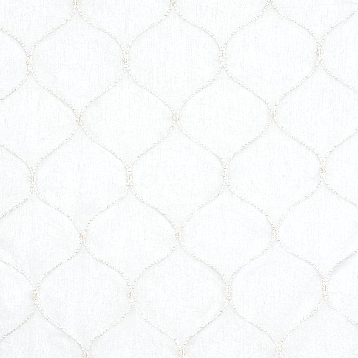 SCHUMACHER  RADIANCE SHEERS CELENA SHEER EMBROIDERY EMBROIDERIES,SHEERS & CASEMENTS EMBROIDERIES,SHEERS & CASEMENTS PEARL   - 56001