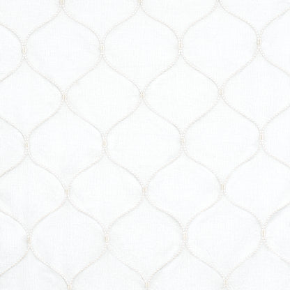 SCHUMACHER  RADIANCE SHEERS CELENA SHEER EMBROIDERY EMBROIDERIES,SHEERS & CASEMENTS EMBROIDERIES,SHEERS & CASEMENTS PEARL   - 56001