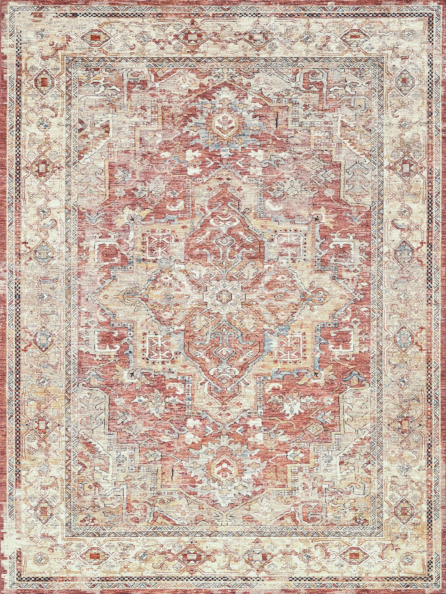 EXQUISITE RUGS   Power Loom/Hand-finished Runner    - 5600-2'6"X12'