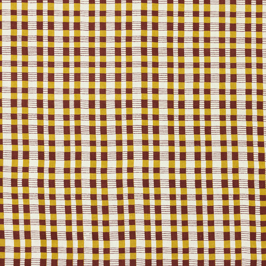 SCHUMACHER  RAOUL TEXTILES HILDA PRINTS PRINTS SULPHUR   - 563V82