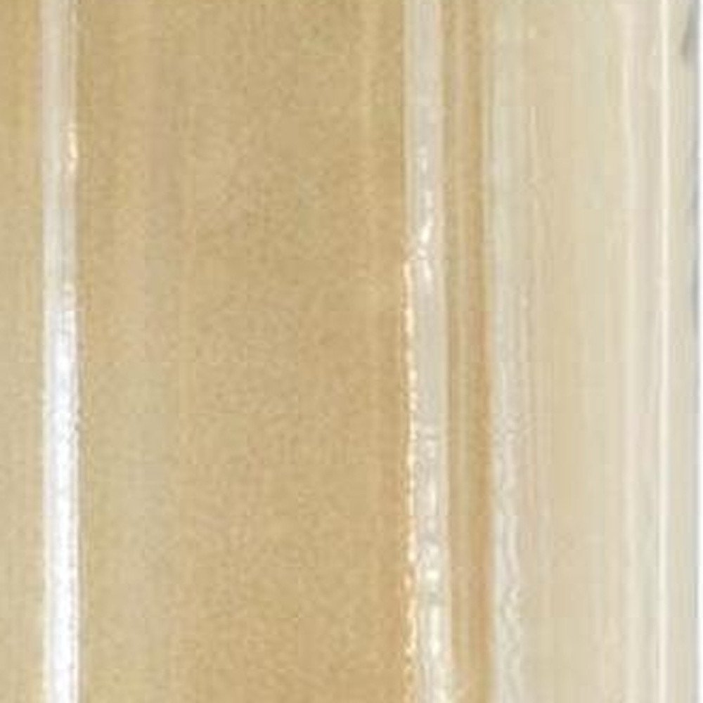 16" Gold And White Glass And Marble Table Vase