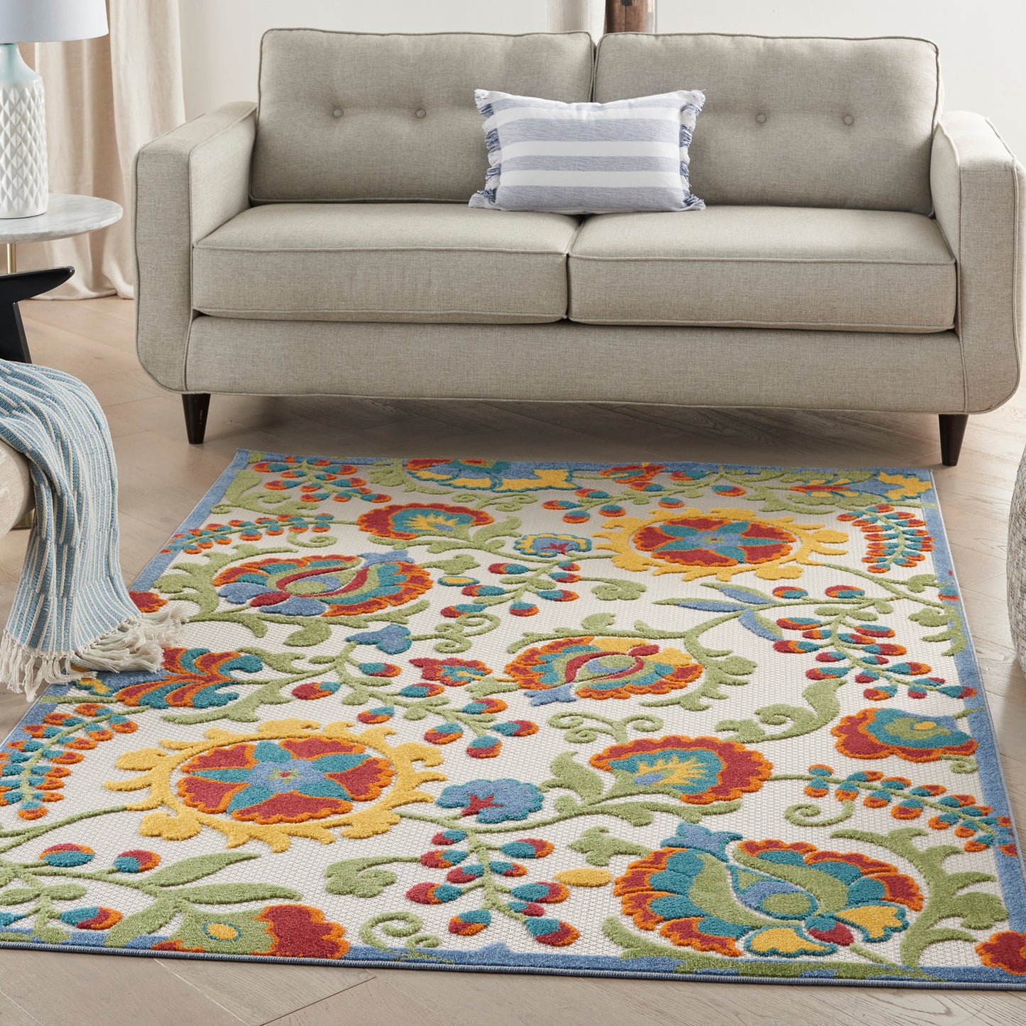 Nourison Rugs Nourison Home   Farmhouse 5' X 8'    - 099446827579