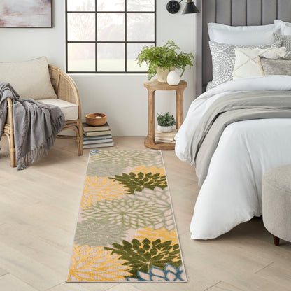 Nourison Rugs Nourison Home   Tropical 8' Runner    - 099446952882