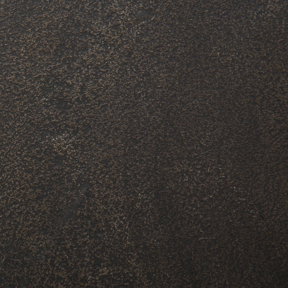 25" Bronze And White Aluminum Round Pedestal End Table