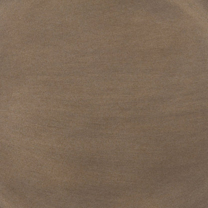 32" Bronze And Gray Steel Round Pedestal End Table