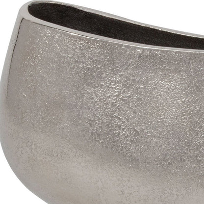7" Nickel Aluminum Table Vase