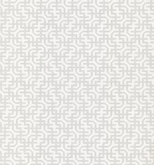 York Wallcoverings Traveler Dynastic Lattice White Wallpaper  Geometrics Whites and Off-Whites  Wallpaper - 5802 (Discontinued)