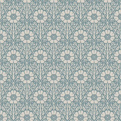 SCHUMACHER  Borastapeter NYPONROS   BLUE   - 5813