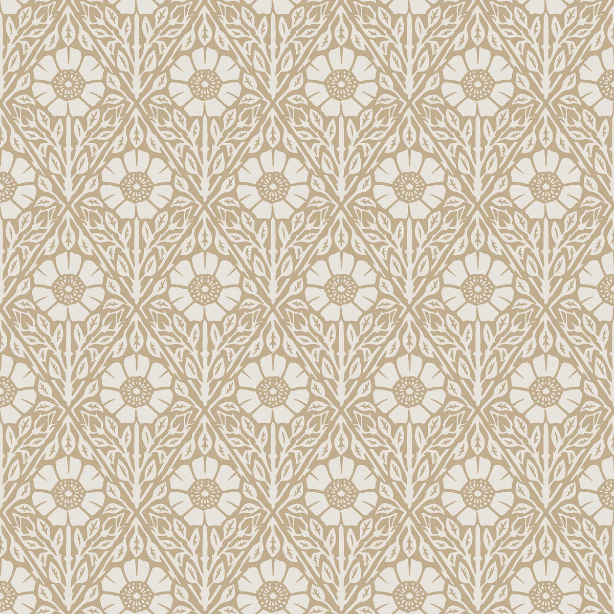 SCHUMACHER  Borastapeter NYPONROS   NATURAL   - 5814