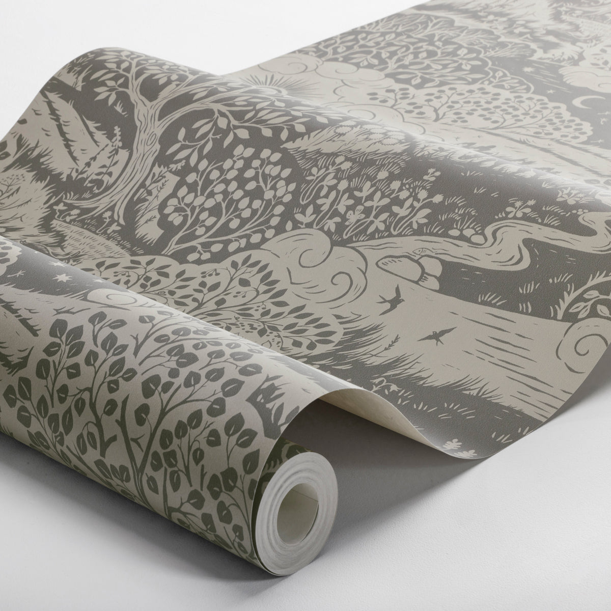 SCHUMACHER  Borastapeter SOL??NGEN   CHARCOAL   - 5831