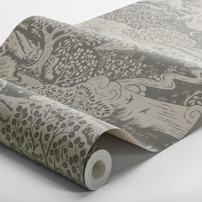 SCHUMACHER  Borastapeter SOL??NGEN   CHARCOAL   - 5831