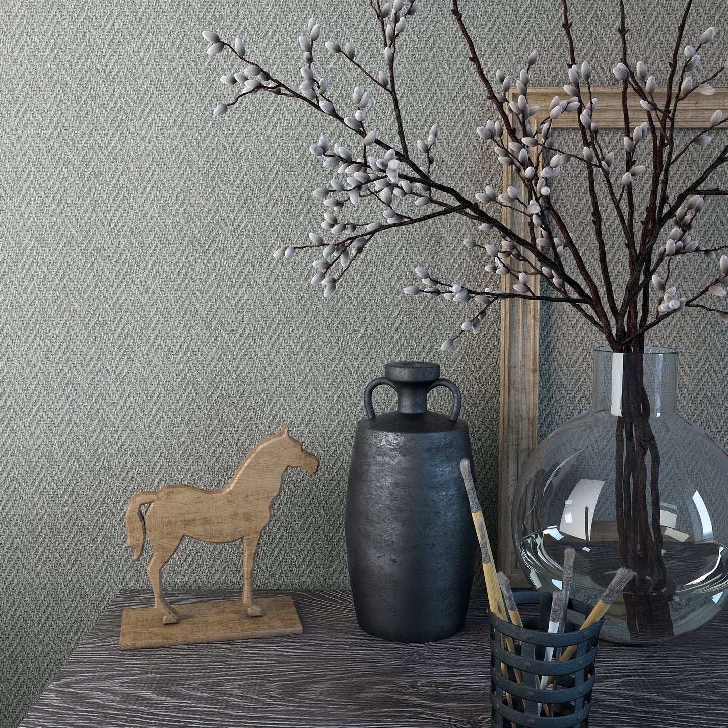 GALERIE WALLCOVERINGS Loft 2    Silver - Grey   - LT5930415