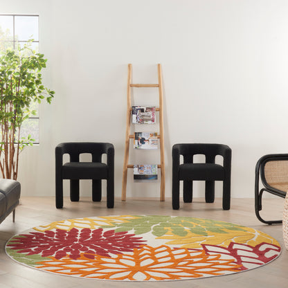 Nourison Rugs Nourison Home   Tropical 8' X Round    - 099446826978