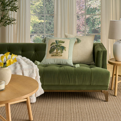 NOURISON HOME   19" x 19" Mina Victory Vintage Ivory    - 798019092139