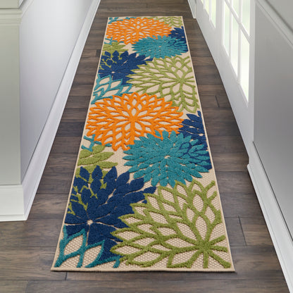 Nourison Rugs Nourison Home   Tropical 10' Runner    - 099446421920