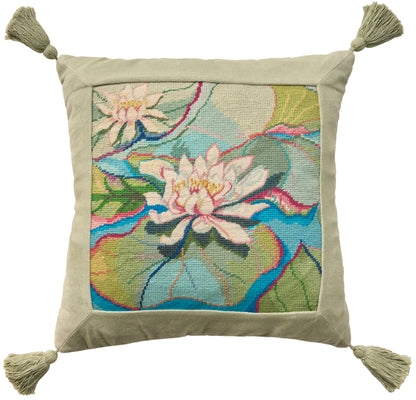 NOURISON HOME   19" x 19" Mina Victory Vintage Blue    - 798019091859