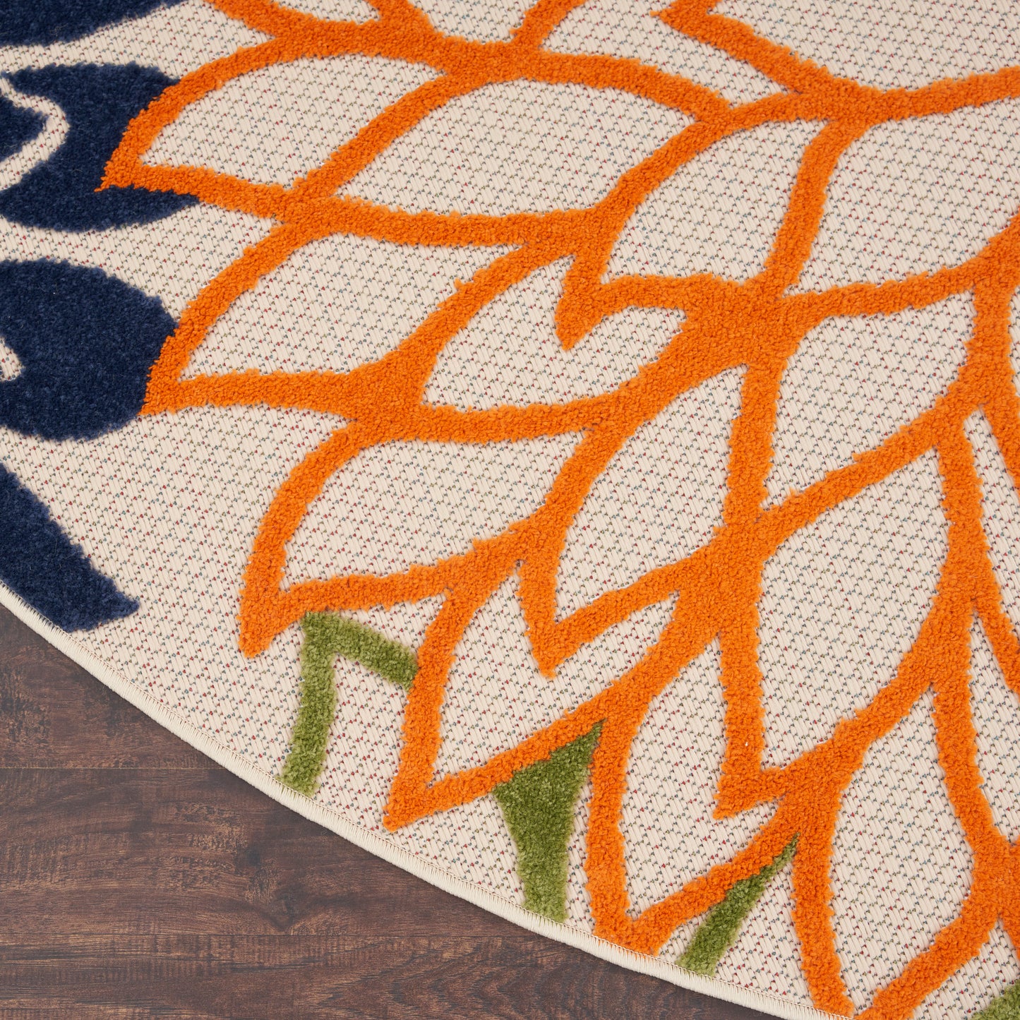 Nourison Rugs Nourison Home   Tropical 8' X Round    - 099446067197