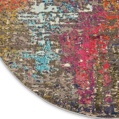 Nourison Rugs Nourison Home   Modern & Contemporary 5' X Round    - 099446483157