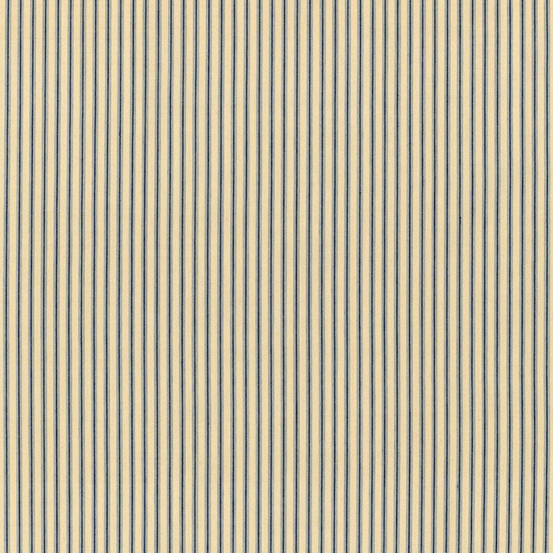 SCHUMACHER  SEA ISLAND STRIPE WELLFLEET TICKING STRIPE PATTERN WOVENS PATTERN WOVENS CHAMBRAY   - 60073