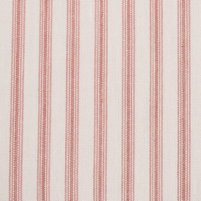 SCHUMACHER  NEW TRADITIONAL WELLFLEET TICKING STRIPE PATTERN WOVEN PATTERN WOVEN PINK   - 60074