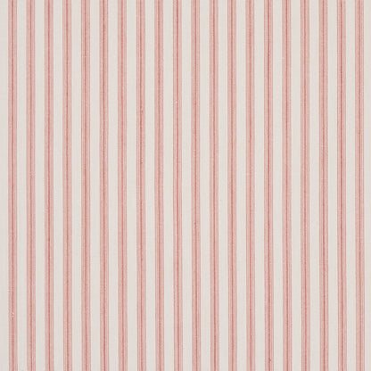 SCHUMACHER  NEW TRADITIONAL WELLFLEET TICKING STRIPE PATTERN WOVEN PATTERN WOVEN PINK   - 60074
