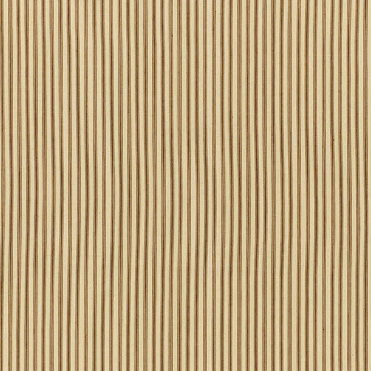 SCHUMACHER  SEA ISLAND STRIPE WELLFLEET TICKING STRIPE PATTERN WOVENS PATTERN WOVENS DRIFTWOOD   - 60078
