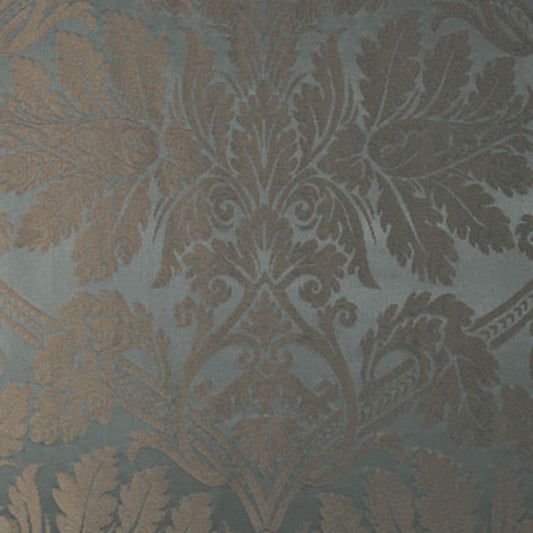 SCHUMACHER  PALAZZO LUCIANO SILK DAMASK SILKS & SATIN SILKS & SATIN AZURRO   - 60422