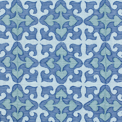 SCHUMACHER  RAOUL TEXTILES JULES PRINTS PRINTS DELFT   - 608B39