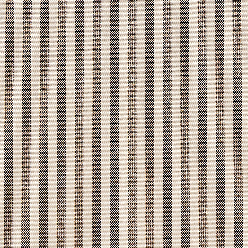 SCHUMACHER  NEW TRADITIONAL CHAREE SILK STRIPE PATTERN WOVEN PATTERN WOVEN BROWN   - 60922