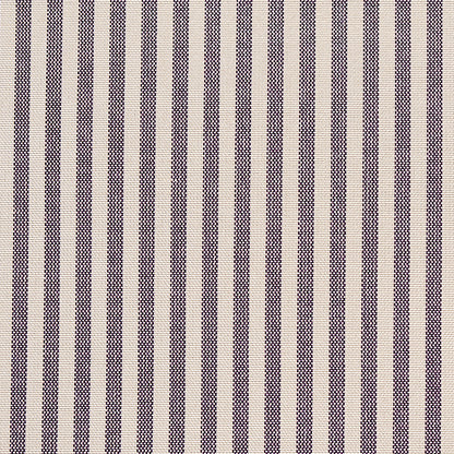 SCHUMACHER FABRIC  NEW TRADITIONAL CHAREE SILK STRIPE   AUBERGINE   - 60923