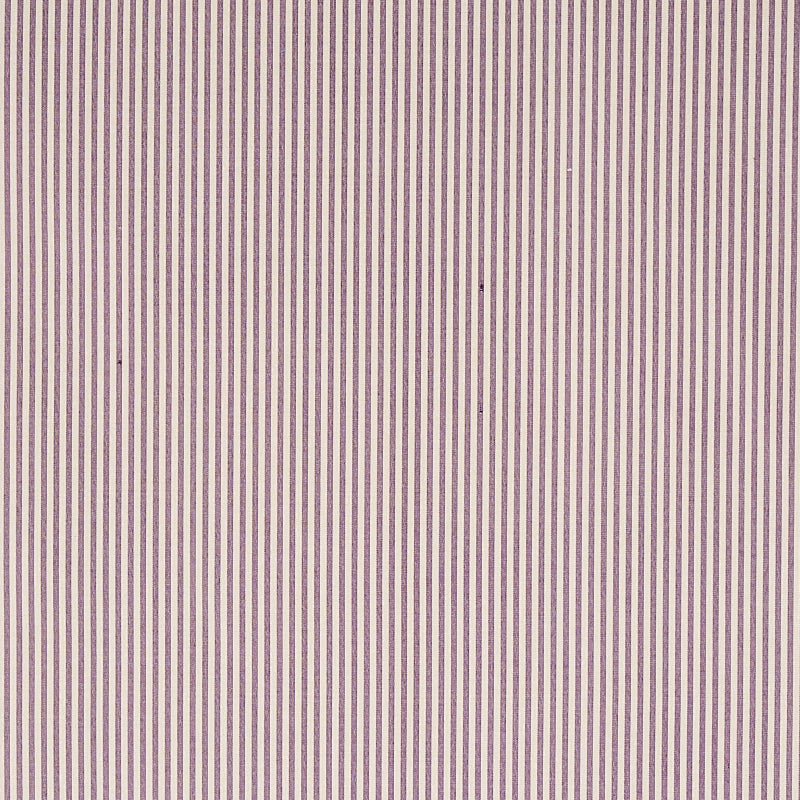 SCHUMACHER FABRIC  NEW TRADITIONAL CHAREE SILK STRIPE   AUBERGINE   - 60923